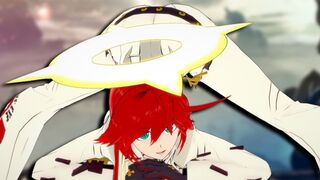 Guilty Gear Xrd Revelator Halloween themed Jack-O' challenge