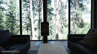 A girl lives in the woods and this is her teaser