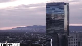 Keira got her boyfriend a special anal surprise