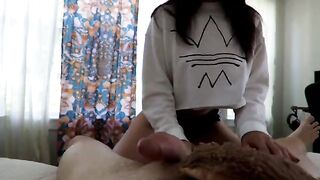 A nice morning reverse cowgirl sex with an amateur