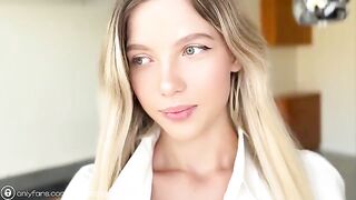 I gave my hot student-neighbor a blowjob and she responded with passion