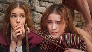 Hermione Granger discovers a new spell and fucks hardcore