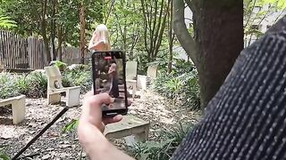 Famous Colombian actress has sex with an American who recognized her on the street