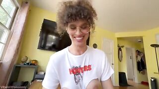 A stepson fucked his big ass stepmom in ass with creampie