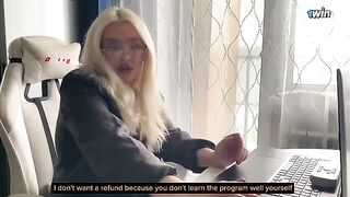 The misunderstanding with the tutor was resolved hotly