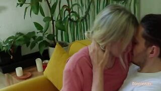 Non PIV Sex. A handjob finished with amazing orgasms by passionate couple