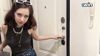 Met a cute Ukrainian on the street and fucked her that day