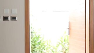 The sweetest girls are training to be good in sex on a villa