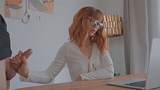The guy came to the girl and made a date on Zoom
