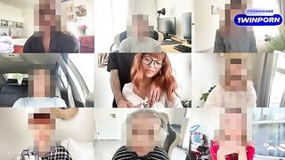 The guy came to the girl and made a date on Zoom
