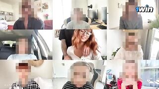 The guy came to the girl and made a date on Zoom