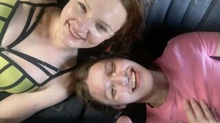 Crazy anal bus orgy with a group of adventurous teens
