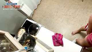 Accidental blowjob for the husband's friend after a drunken night
