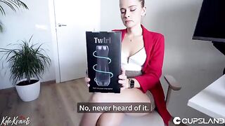 The office experiment with a new stroker went awry