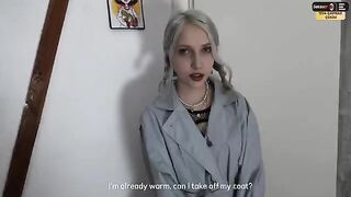 Random girl frightened me, fortunately, turned out to be a nymphomaniac and I fucked her