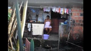 A black woman did not know about the hidden camera
