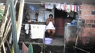 A black woman did not know about the hidden camera