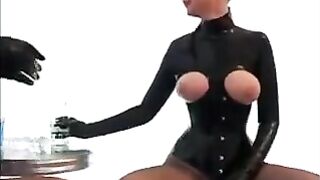 Lesbians wore latex and fulfilled their sexual desires with intense passion