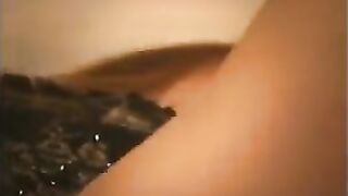 The student from Corse indulges in some intimate self-pleasure
