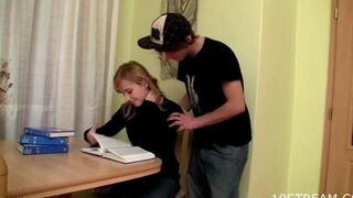 A girl gave herself to her brother for the first time