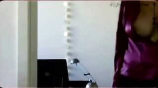 Peeping through big tits is like spying on the best view