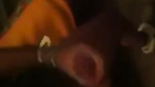 A guy was jerking in front of the mirror, and it was great