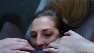 Two beautiful girls satisfy sexual needs of each other without guys