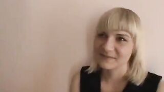 The young guy learned to do cunni with his girlfriend in an intimate moment