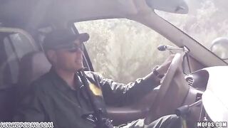 A hot woman fucks with a soldier in the bedroom