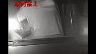 A young couple tried to have sex in the car but were noticed