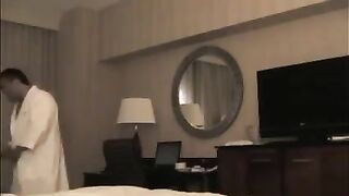 He undressed a whore in the hotel room for sex