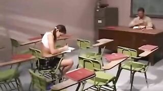 The teacher shoved his dick in the mouth of a student with cancer