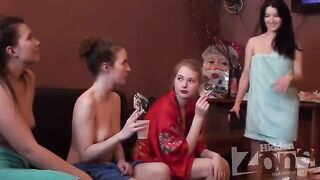 Hidden camera in Russian hostel for backpackers - 91porn