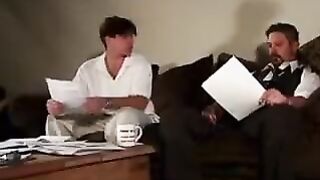 A real incest - his brother made a deposit in his sister