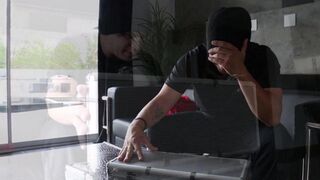The cop fucks the thief Jacqueline Taylor, who has beautiful big tits