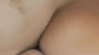 A young girl was fucked in the hay in the barn