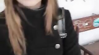 I picked up a girl at the bus stop and fucked her hard
