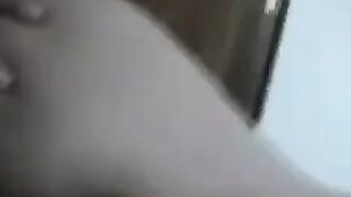 Negro man shoots his ass with an ex-girlfriend in a video