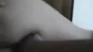 Negro man shoots his ass with an ex-girlfriend in a video