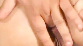 Brunette Italian with natural tits gets fucked on the couch in a rough session