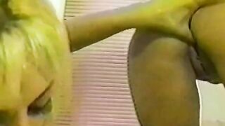 Two hot girls have lesbian sex in the shower