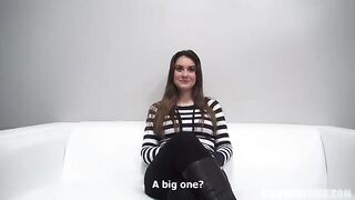 Czech girl ended up fucking with an agent at casting