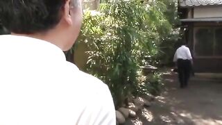Sex with a cute slim Asian girl ends with a good outcome for everyone