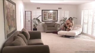 Lesbian sex with stockings and mature pussy licking