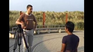 An Indian girl is having sex with two guys at the same time