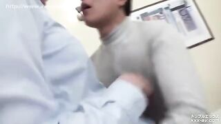 A young blonde girl was fucked on her quiet day