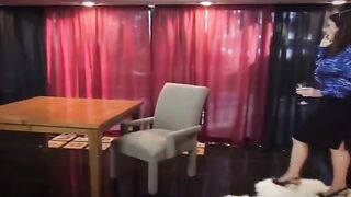 A sexy woman seduced her neighbor while her husband was out