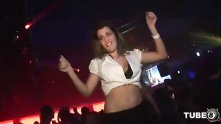 The students arranged an orgy sex party and invited their friends to join