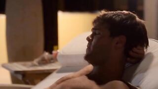 A collection of hot cumshots on the face of a nice Jesse Rogers