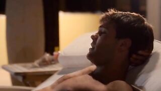 A collection of hot cumshots on the face of a nice Jesse Rogers